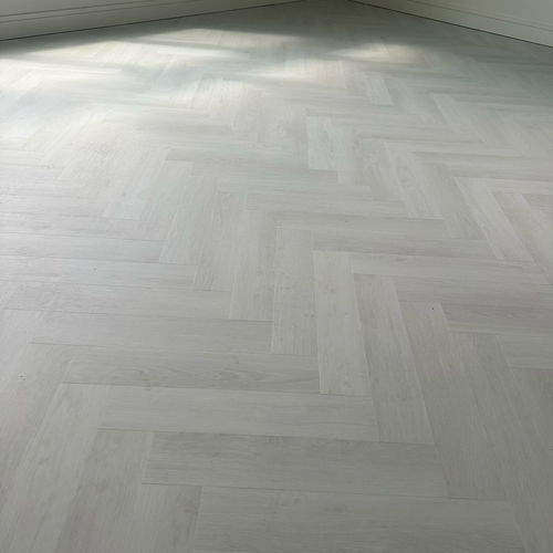 Designer flooring installation including hardwood, carpet, and tile in Franklin, IN