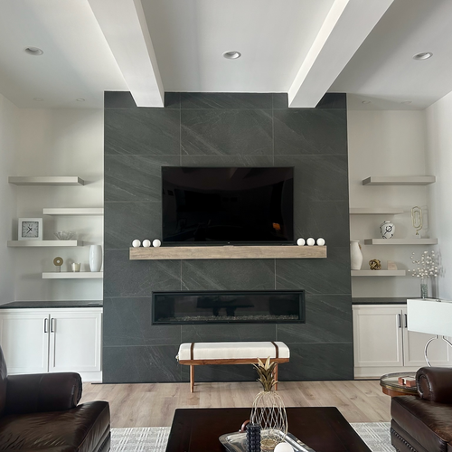 Before and after photos of flooring and remodels in Central Indiana homes