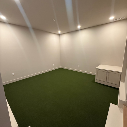 Residential carpet installation by Indiana flooring professionals
